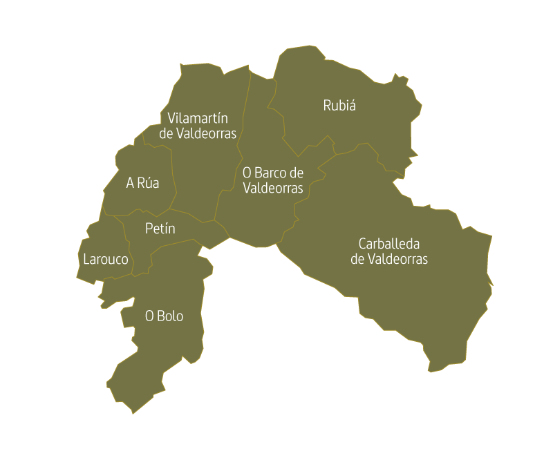 DOP Valdeorras Mapa 2