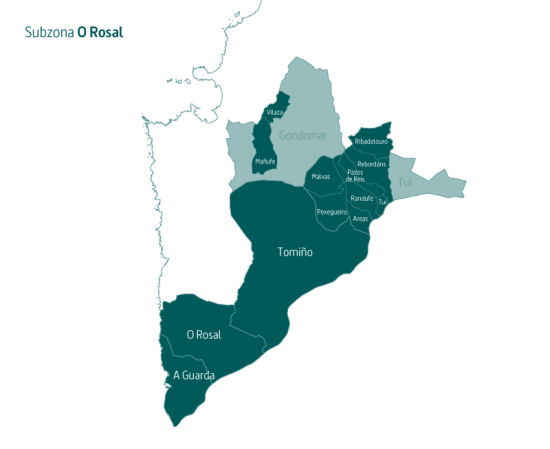 DOP Rías Baixas Mapa 5