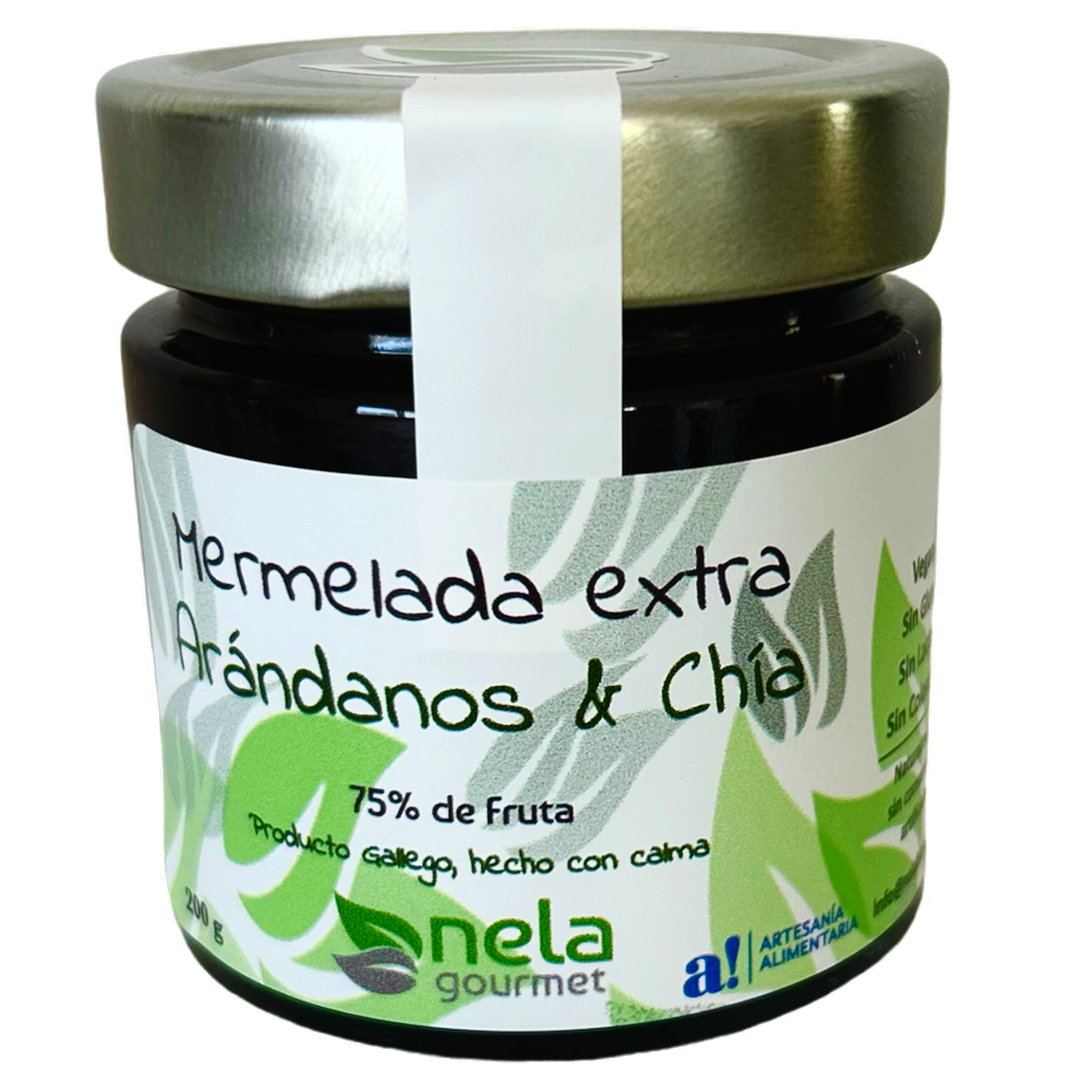 Marmelada Extra de Arándos & Chía