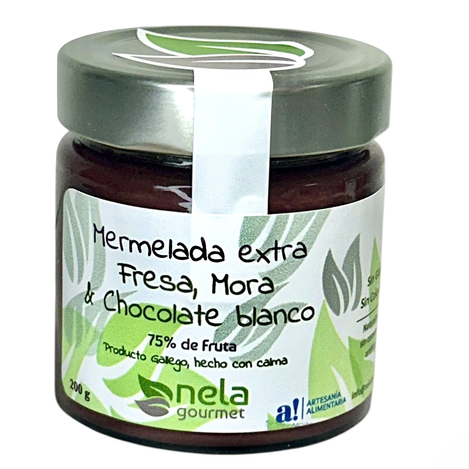 fresa, mora y chocolate
