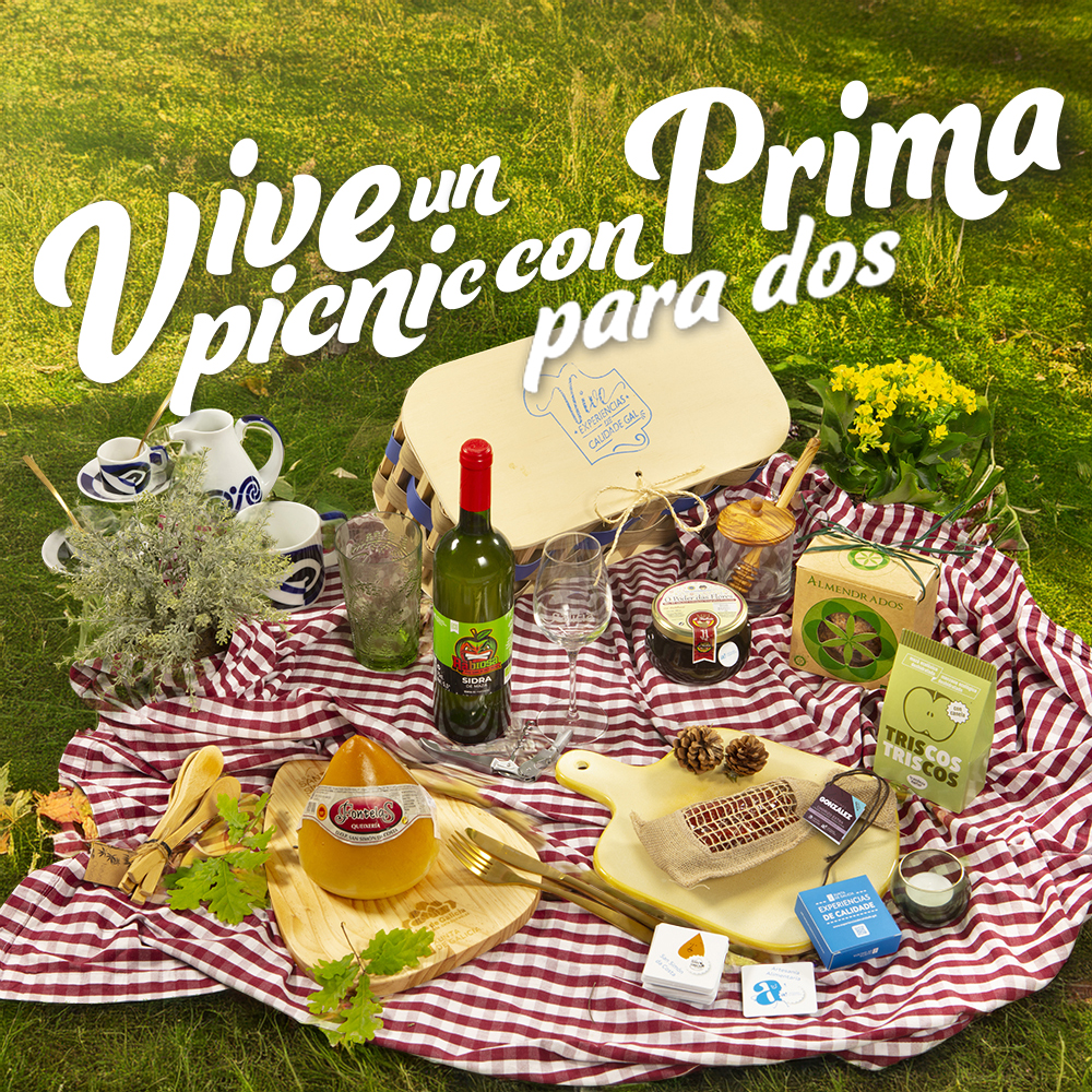 cesta de picnic para dous
