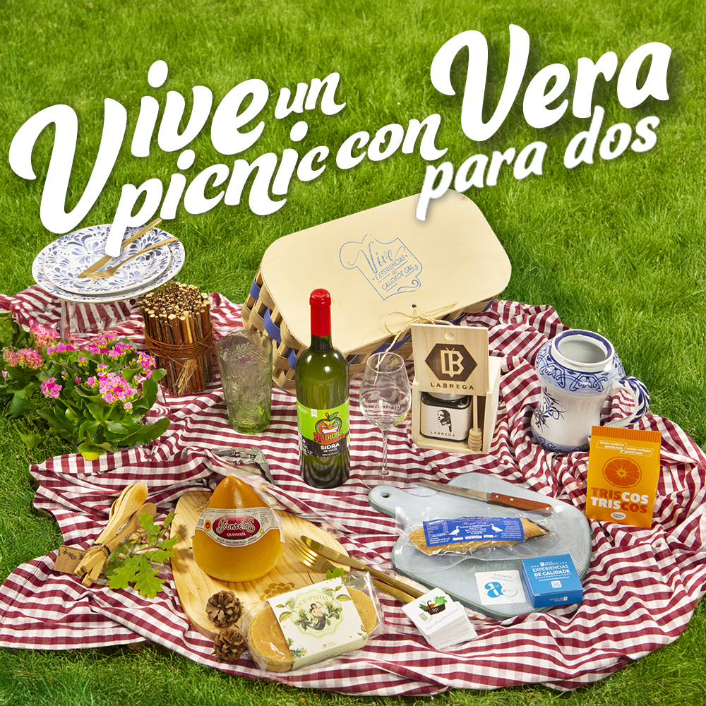 cesta de picnic para dous