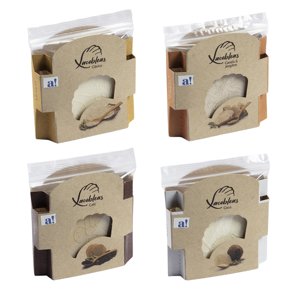 XACOBLEAS Camiño de Santiago 4 uds.