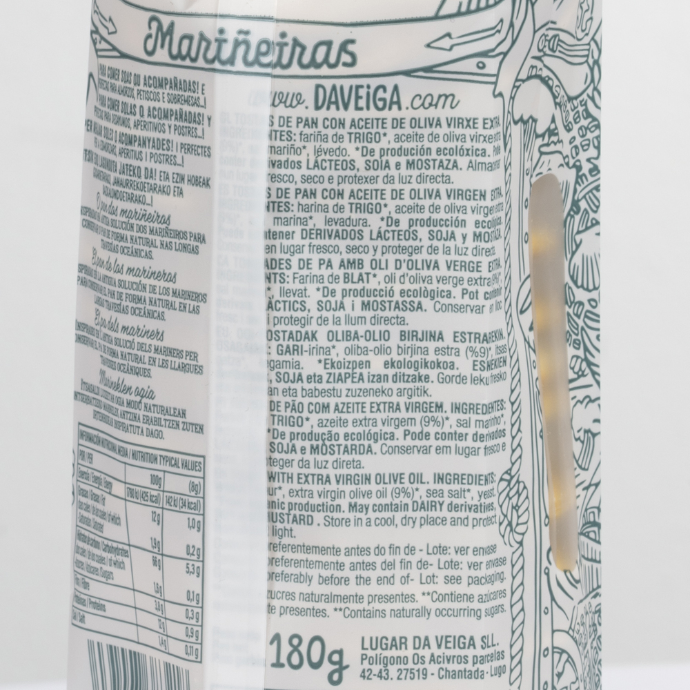 MARIÑEIRAS bio AOVE 180g