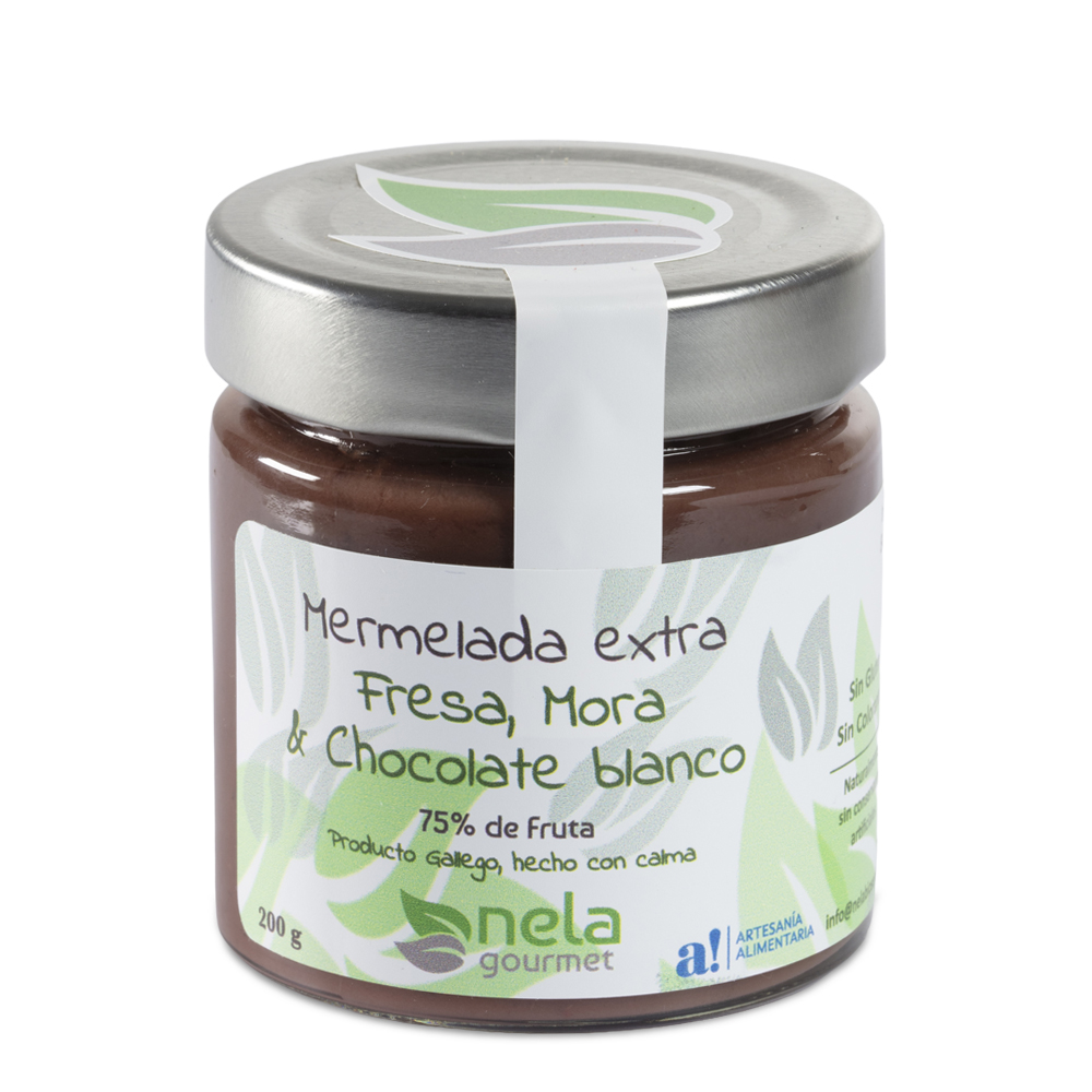 Marmelada Extra de Amorodo, Moura & Chocolate Blanco