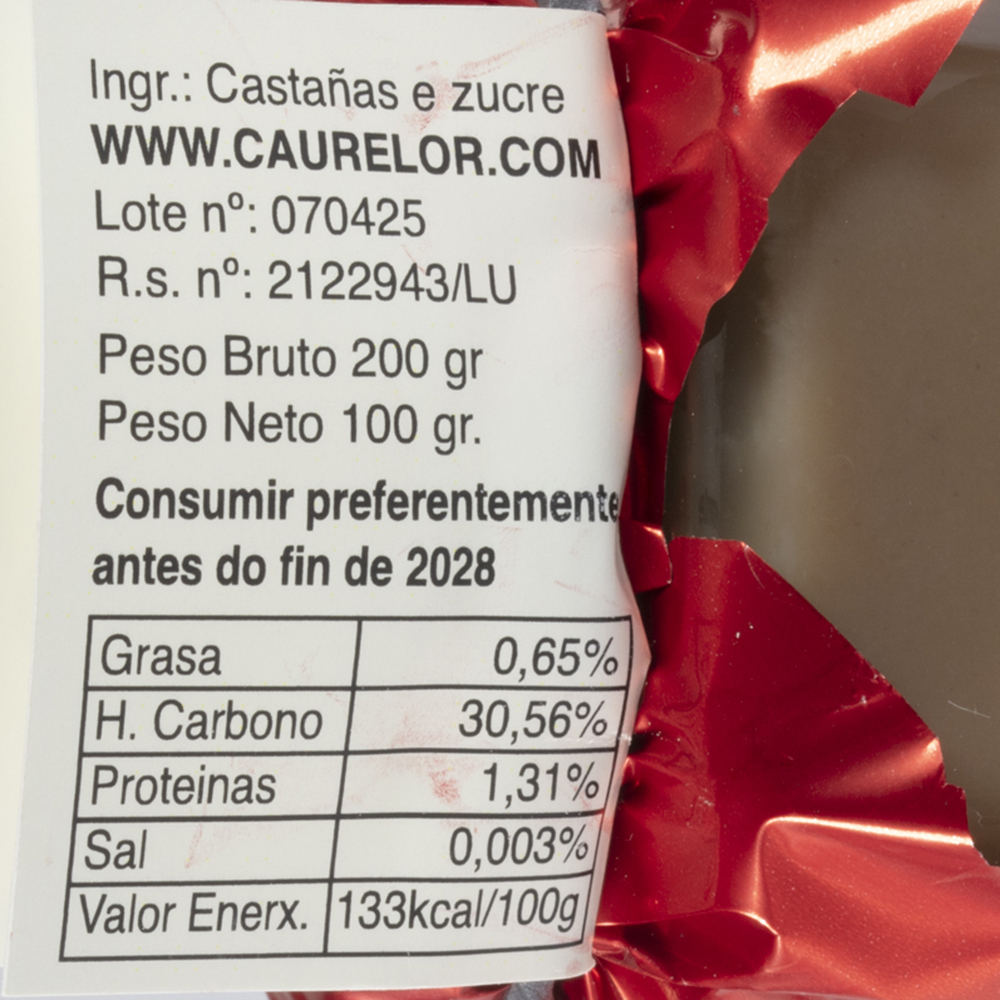 CAURELOR crema de castañas