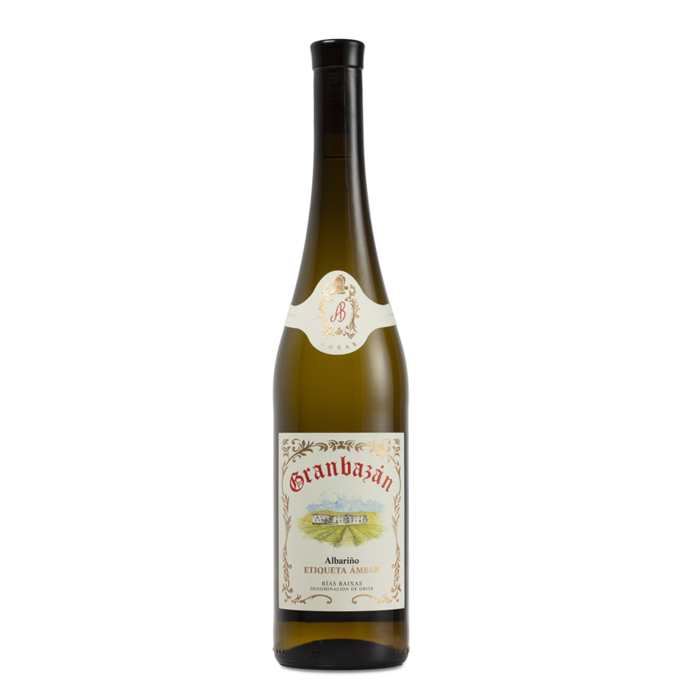 GRAN BAZÁN ETIQUETA AMBAR