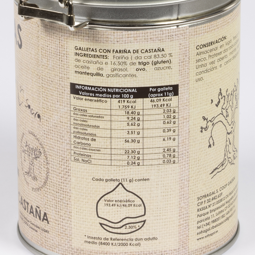 Baralletas Lata 200 grs