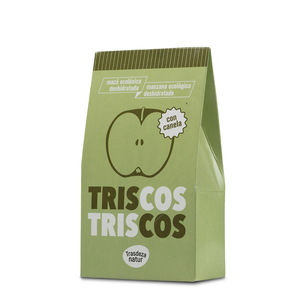 Triscos de mazá e canela