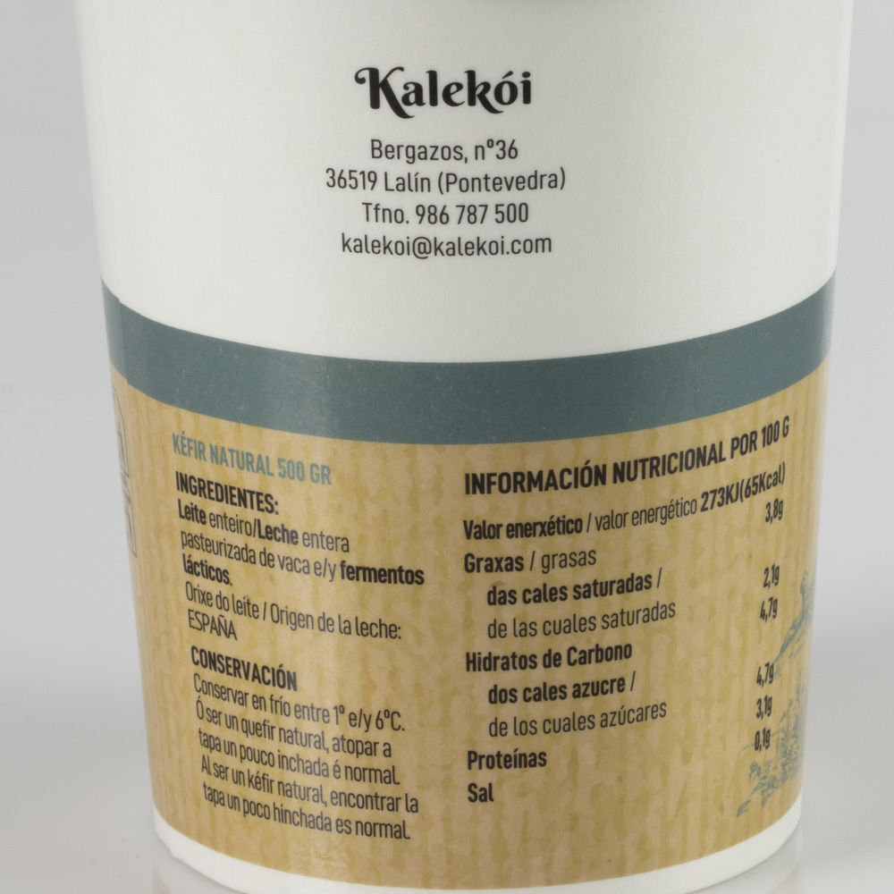 KALEKÓI quefir natural 500g