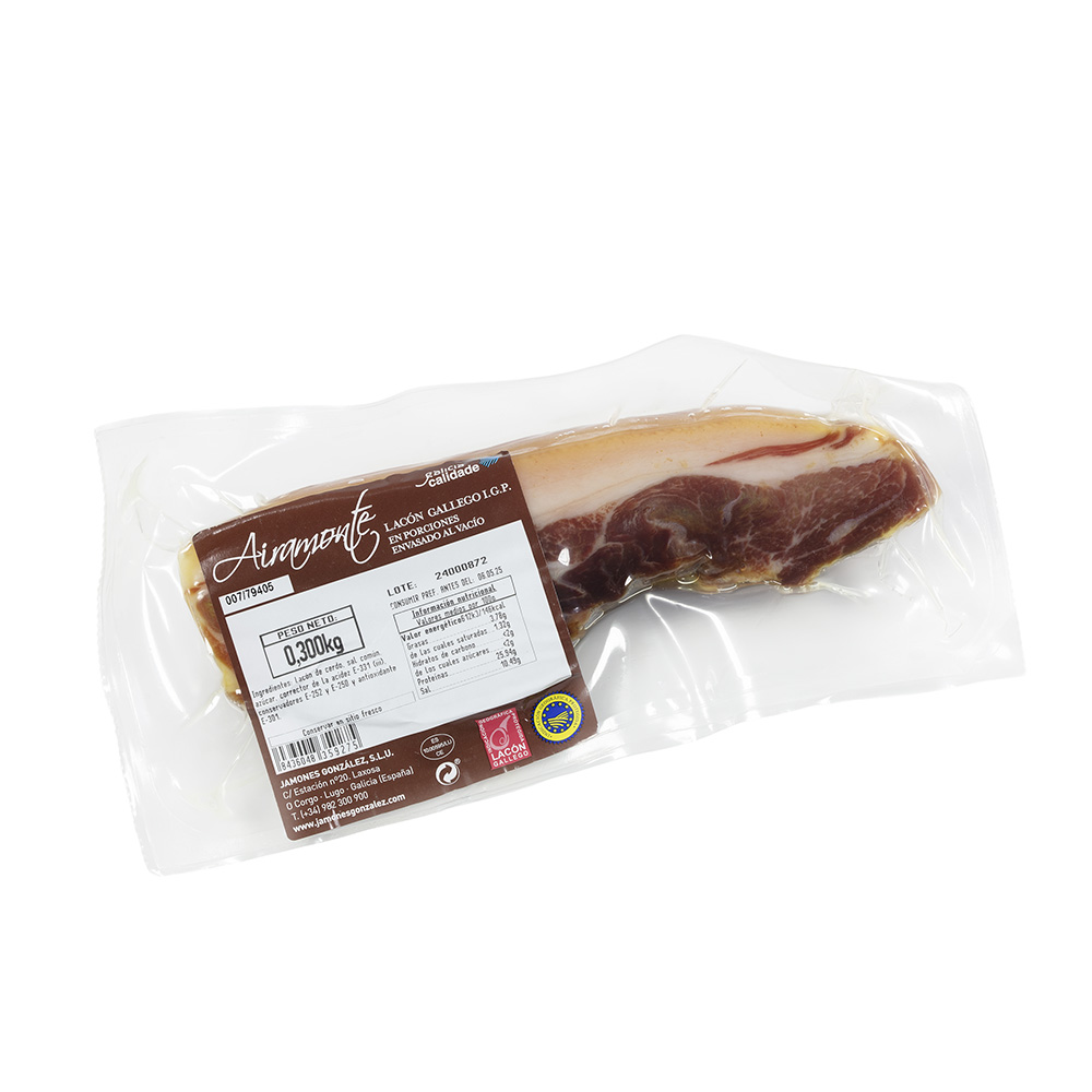 Lacón gallego en porciones