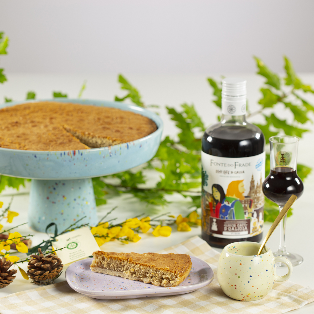 TORTA DE AMÉNDOAS E CASTAÑAS 800G