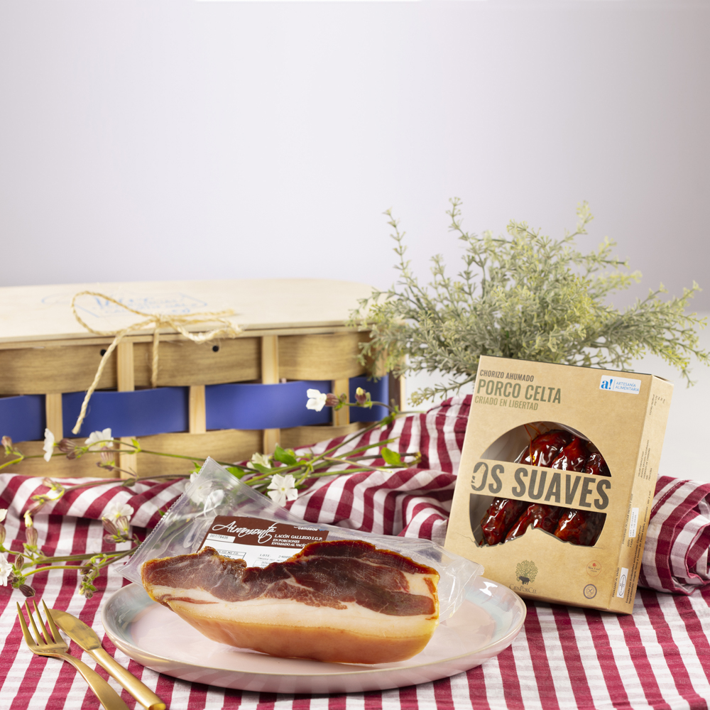 Lacón galego en porcións