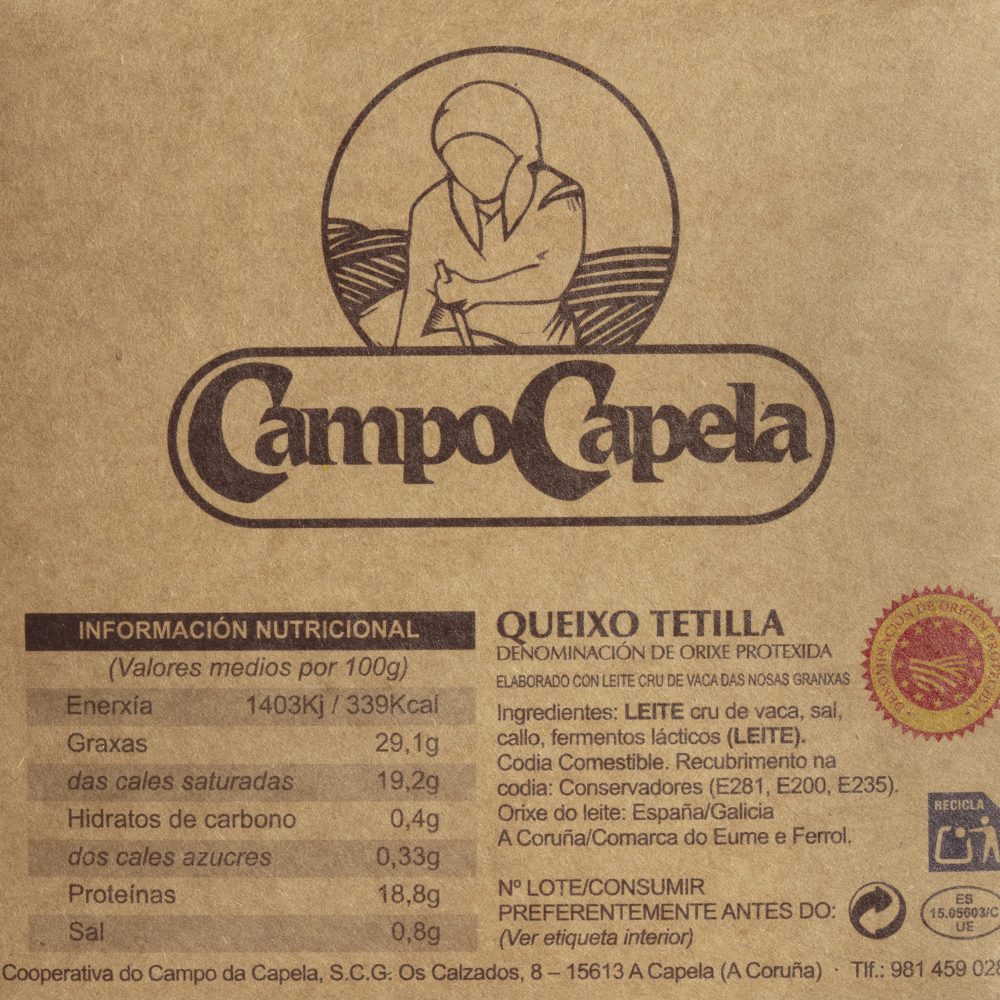 QUEIXO TETILLA 900g aprox.