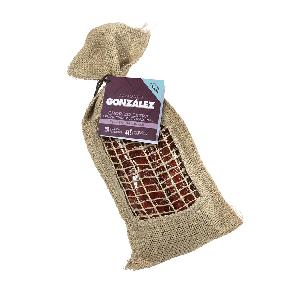 chorizo tradicional bolsa artesana