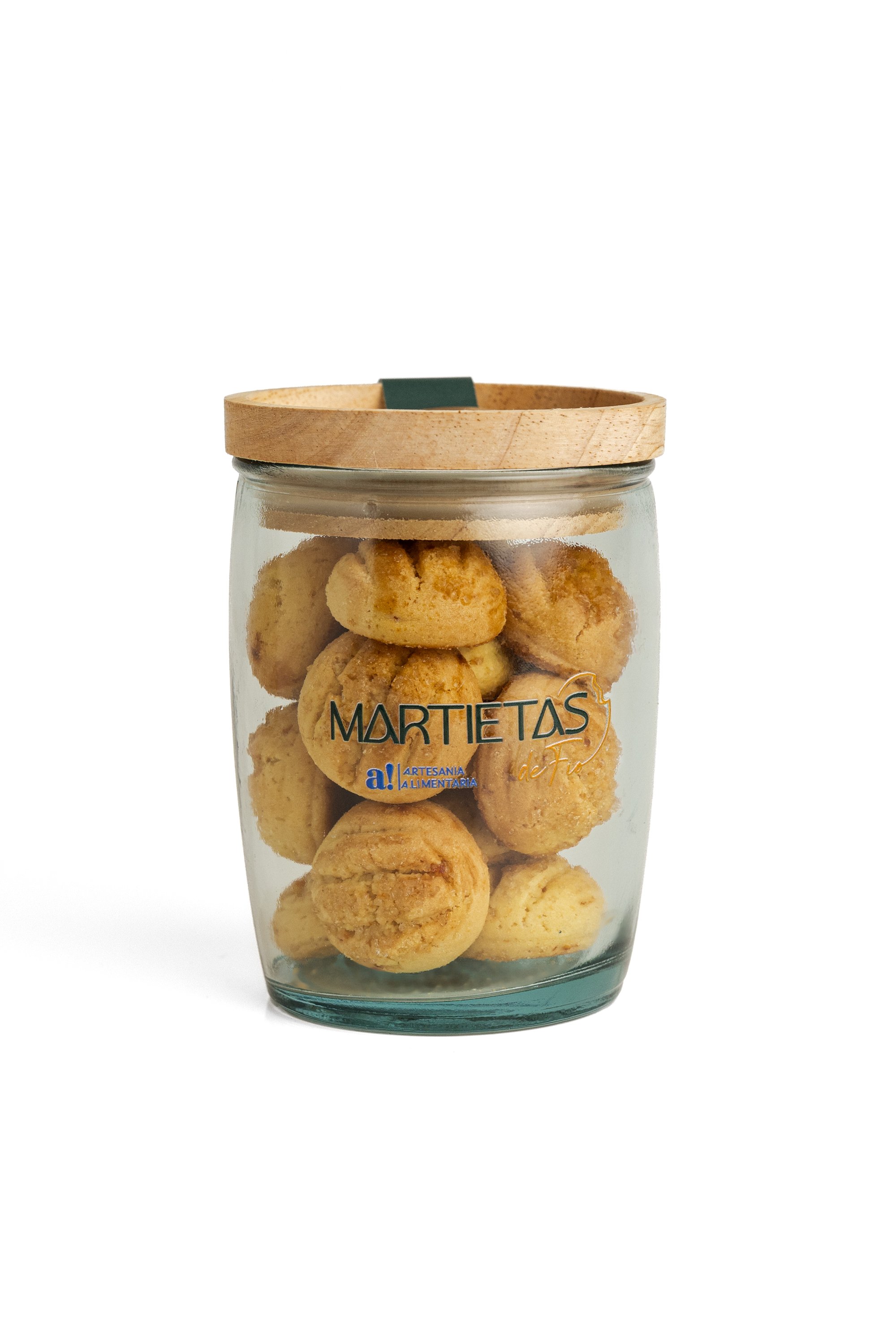 MARTIETAS LARANXA AS ORIXINAIS TARRO CRISTAL TAPA HERMÉTICA 170 GRS