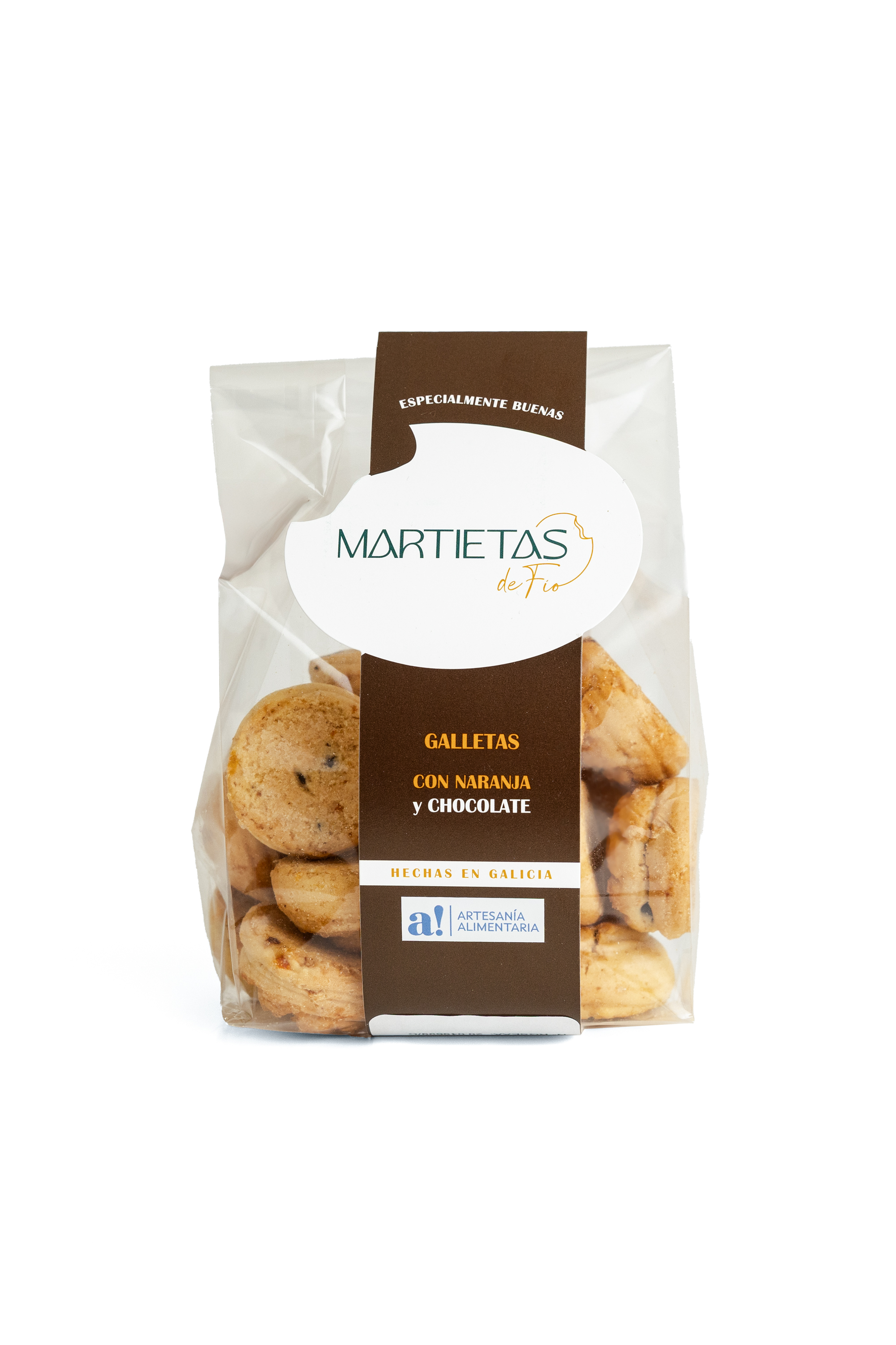 MARTIETAS CHOCOLATE Y NARANJA BOLSA 200 GRS
