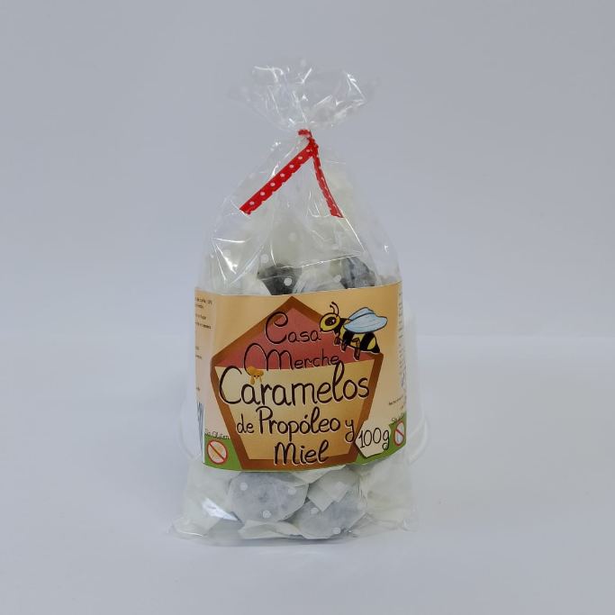 CARAMELOS DE PROPÓLEO BOLSA 100 GRS